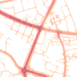 Daytime road noise heatmap for HU10 6LU