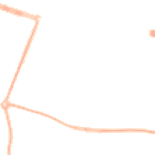 Night-time road noise heatmap for HU10 6NE