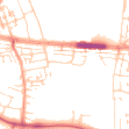 Daytime road noise heatmap for HU10 6NH