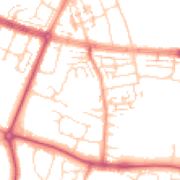 Daytime road noise heatmap for HU10 6SN