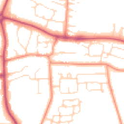 Daytime road noise heatmap for HU10 6SP