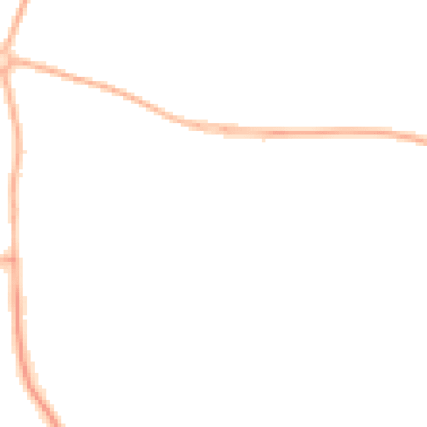 Night-time road noise heatmap for HU10 6SP