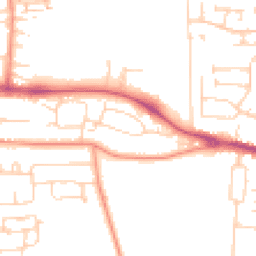 Daytime road noise heatmap for HU10 6SX