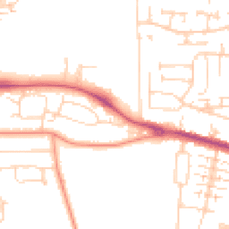 Daytime road noise heatmap for HU10 6SY
