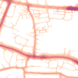 Daytime road noise heatmap for HU10 6TP