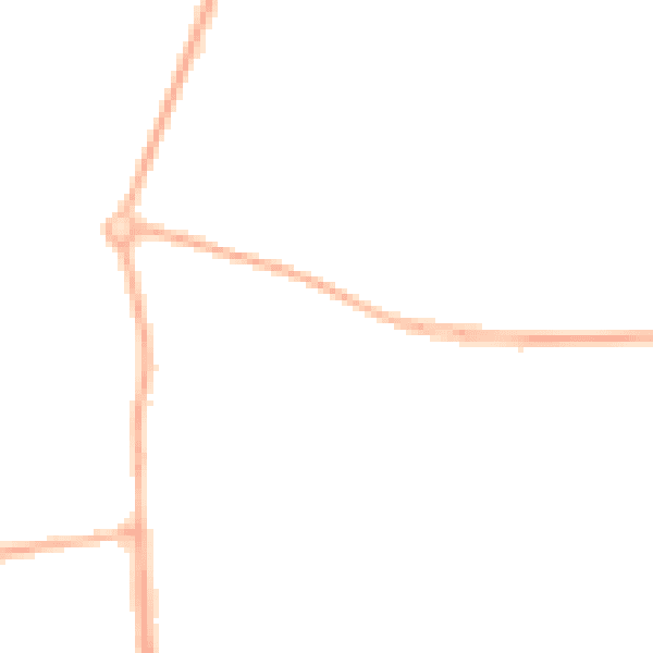 Night-time road noise heatmap for HU10 7DF