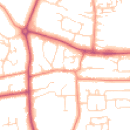 Daytime road noise heatmap for HU10 7DG