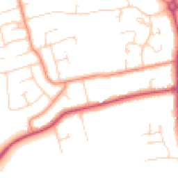 Daytime road noise heatmap for HU10 7DX