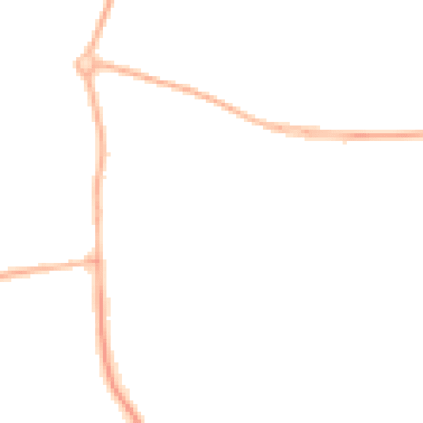 Night-time road noise heatmap for HU10 7FB