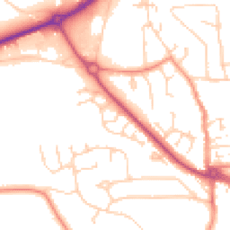 Daytime road noise heatmap for HU10 7FH
