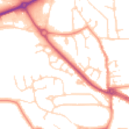 Daytime road noise heatmap for HU10 7FL