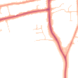 Daytime road noise heatmap for HU10 7FP