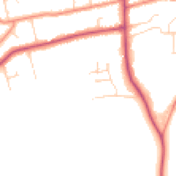 Daytime road noise heatmap for HU10 7FT