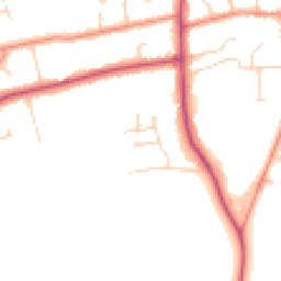 Daytime road noise heatmap for HU10 7GD