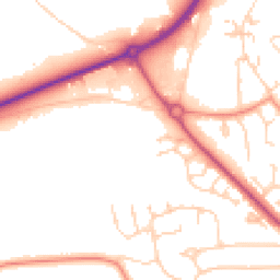 Daytime road noise heatmap for HU10 7GH