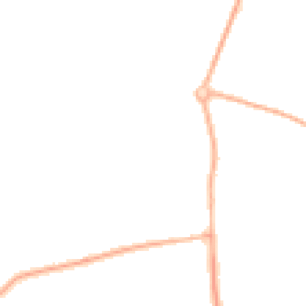 Night-time road noise heatmap for HU10 7HH