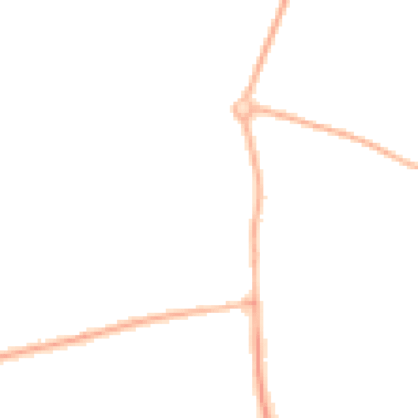 Night-time road noise heatmap for HU10 7HL
