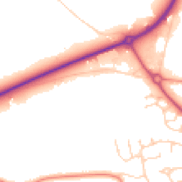 Daytime road noise heatmap for HU10 7JX