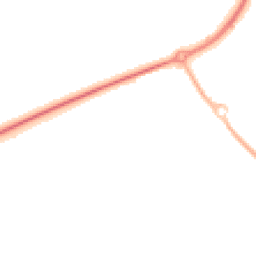 Night-time road noise heatmap for HU10 7JX