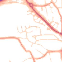Daytime road noise heatmap for HU10 7NH