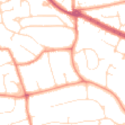 Daytime road noise heatmap for HU10 7NJ