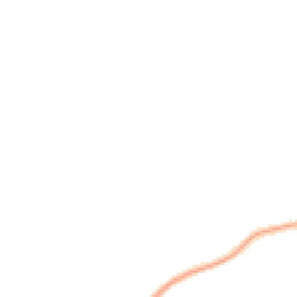 Night-time road noise heatmap for HU10 7PP