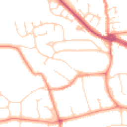Daytime road noise heatmap for HU10 7UT