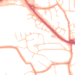 Daytime road noise heatmap for HU10 7XB