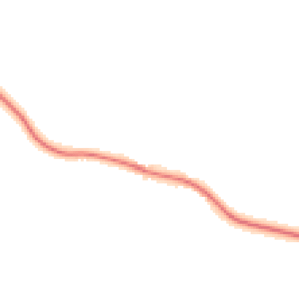 Night-time road noise heatmap for HU12 0AJ