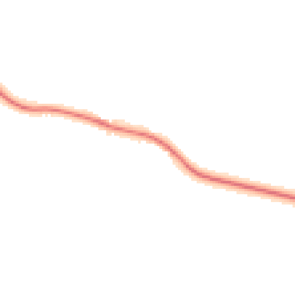 Night-time road noise heatmap for HU12 0AQ