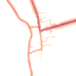 Daytime road noise heatmap for HU12 0AX