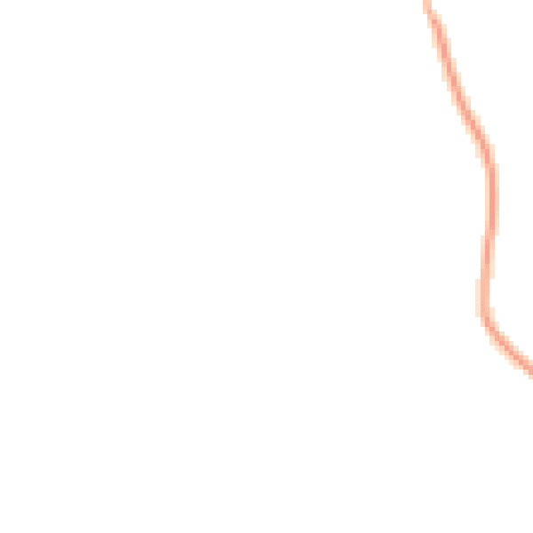 Night-time road noise heatmap for HU12 0AY