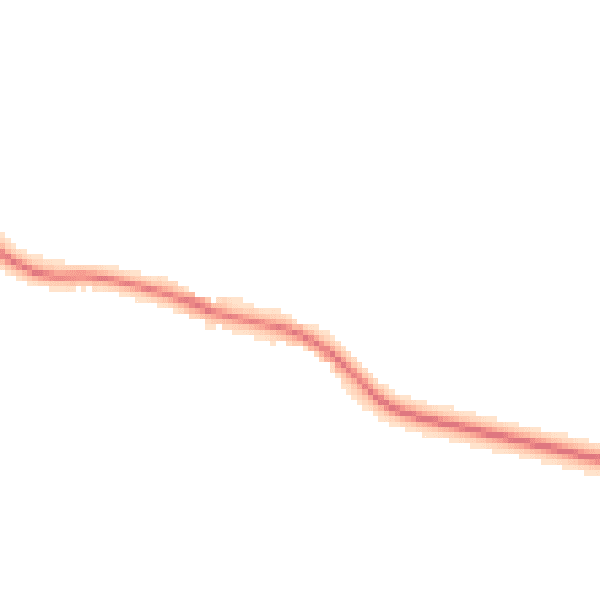Night-time road noise heatmap for HU12 0BH