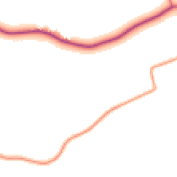 Daytime road noise heatmap for HU12 0BP