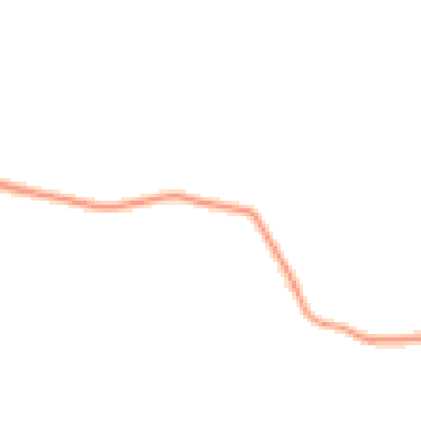 Night-time road noise heatmap for HU12 0DD