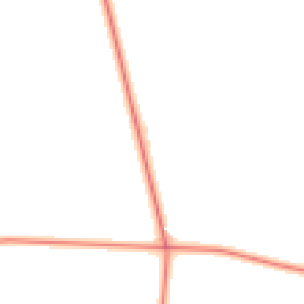 Daytime road noise heatmap for HU12 0DZ