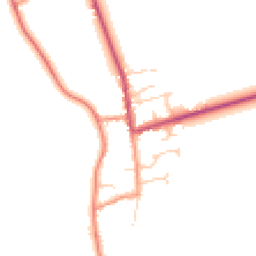Daytime road noise heatmap for HU12 0HD
