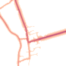Daytime road noise heatmap for HU12 0HQ