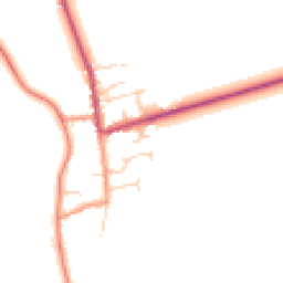 Daytime road noise heatmap for HU12 0HW