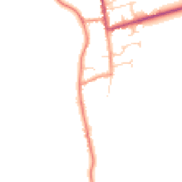 Daytime road noise heatmap for HU12 0LL