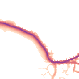 Daytime road noise heatmap for HU12 0NE