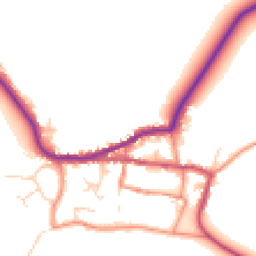 Daytime road noise heatmap for HU12 0NQ