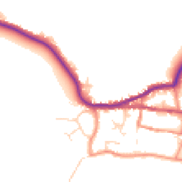 Daytime road noise heatmap for HU12 0NY