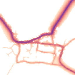 Daytime road noise heatmap for HU12 0PA