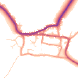 Daytime road noise heatmap for HU12 0PF