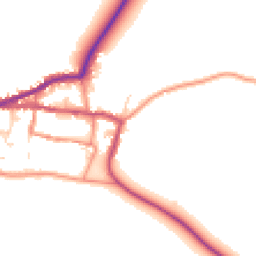 Daytime road noise heatmap for HU12 0PZ