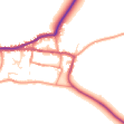 Daytime road noise heatmap for HU12 0RH