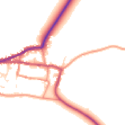 Daytime road noise heatmap for HU12 0RQ