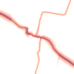 Daytime road noise heatmap for HU12 0RY