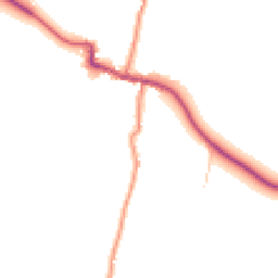 Daytime road noise heatmap for HU12 0SA